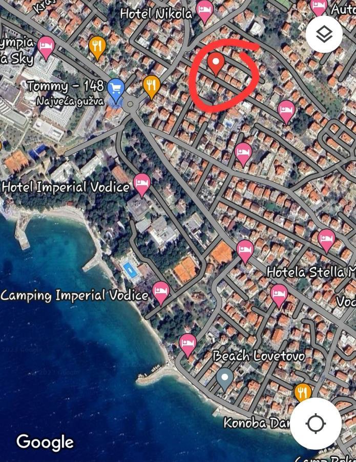 Apartman Andela Vodice Zewnętrze zdjęcie
